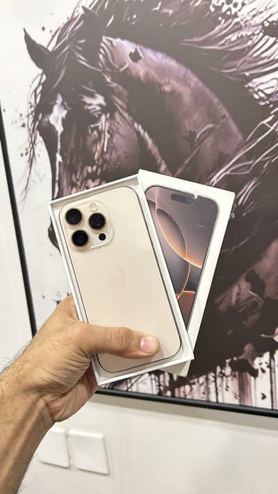 iPhone 16 Pro 128Gb desert titanium ( LLA sims non active )