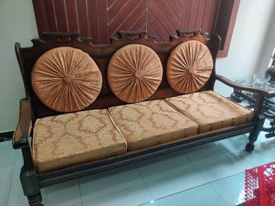 pure wooden sofa set