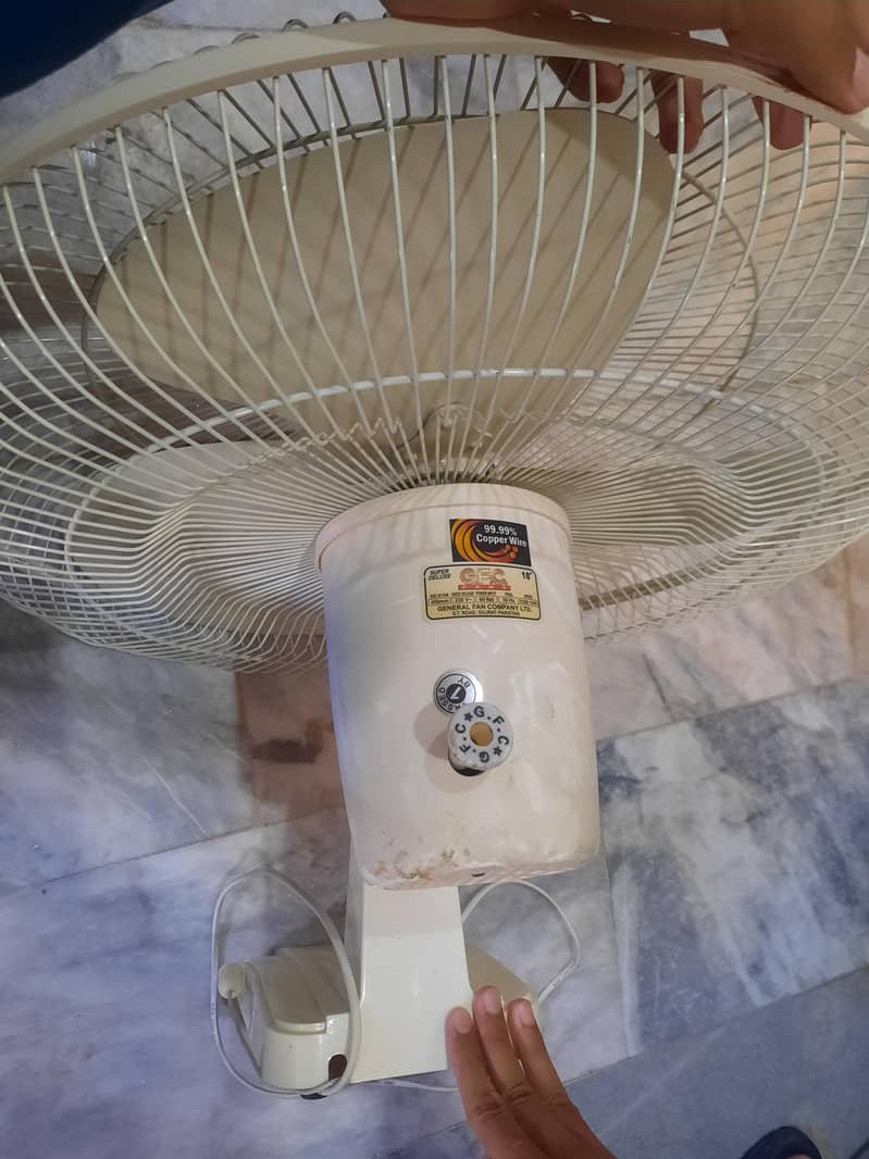 Two GFC Bracket Fans 3