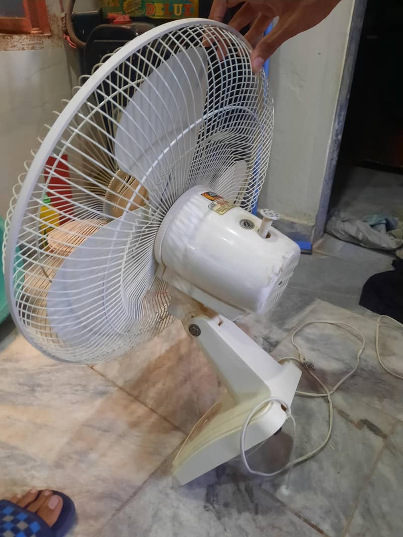 Two GFC Bracket Fans 4