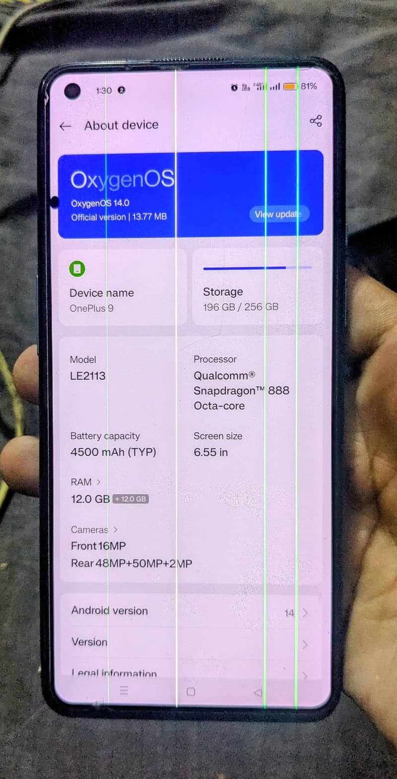 One Plus 9   8/10 0