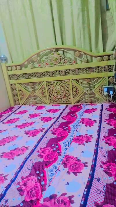 fancy iron bed