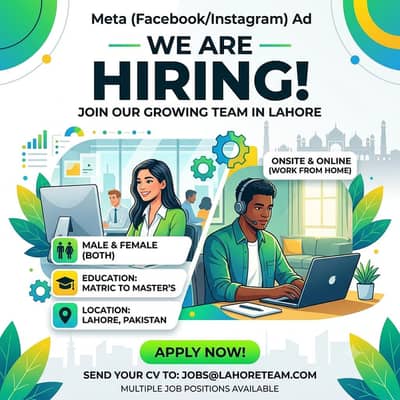 we are hiring male & female for onsite & online work