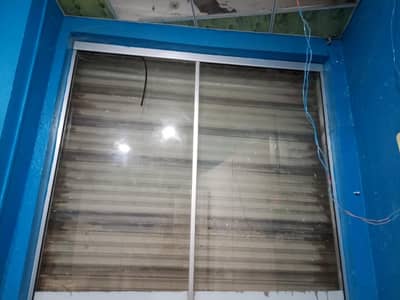 8mm display glass with aluminum for shops