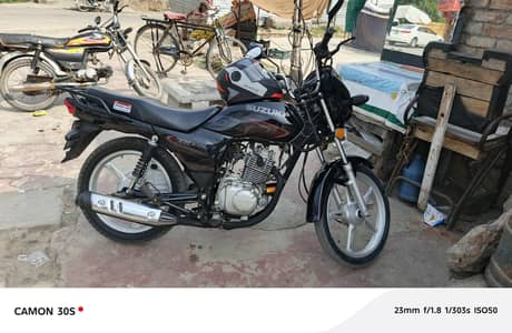 Suzuki GD110s 2022 mint condition (Total Genuine)