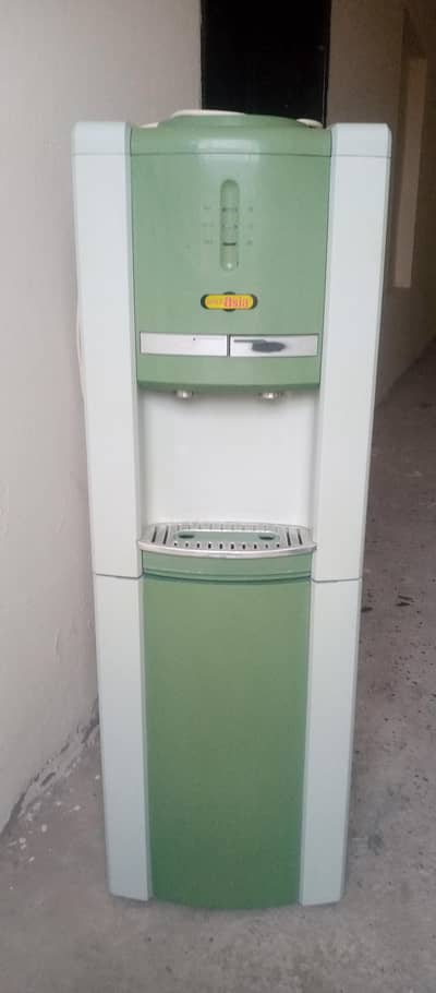 2 in 1 water dispenser with fridge and freezer