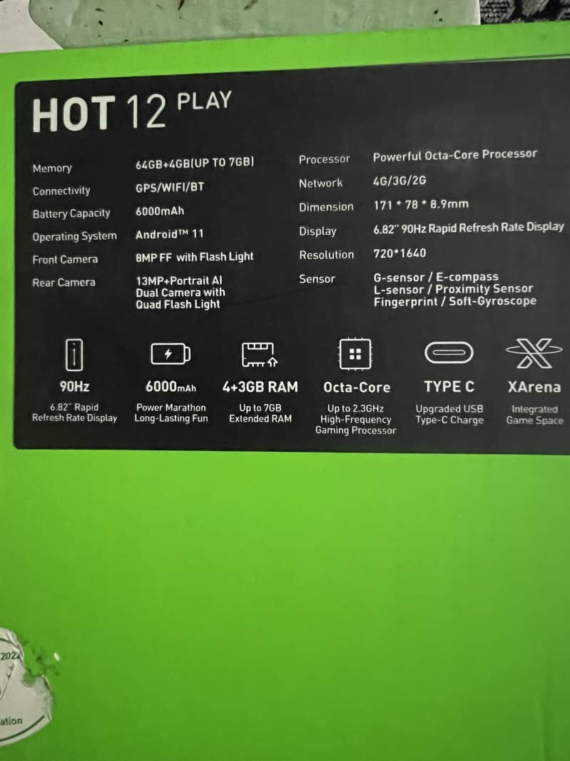 Infinix Hot 12 Play 1