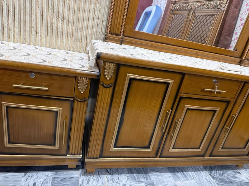 Bed/ Room Bed/ Side Tables / Wooden Furniture/ Room Furniture 6