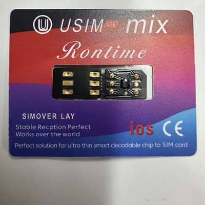 JV SIM Unlock Chip for iPhone – All Models XR to 17 Pro Max