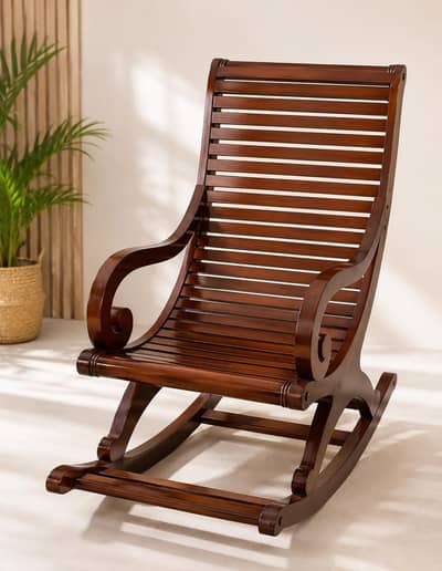 Luxury Rocking Chair – Elegant & Comfortable Design
