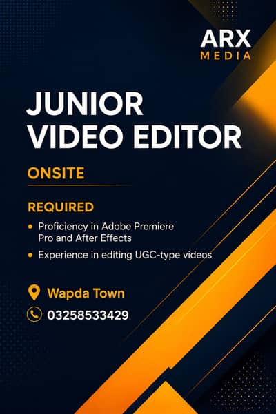 *Onsite* Video Editor Needed