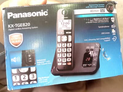 Dual cordless set Panasonic