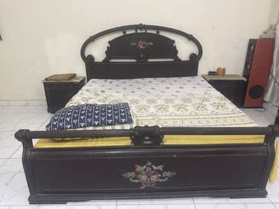 bed set with mattress