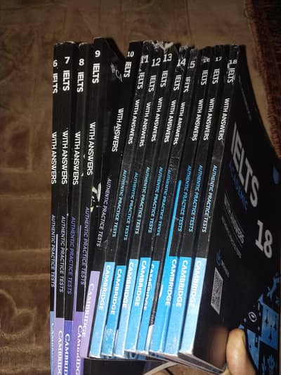 ielts books cambridge 6 to 18