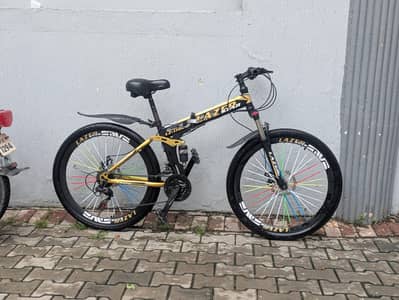 Lazer star folding imported mountain bike