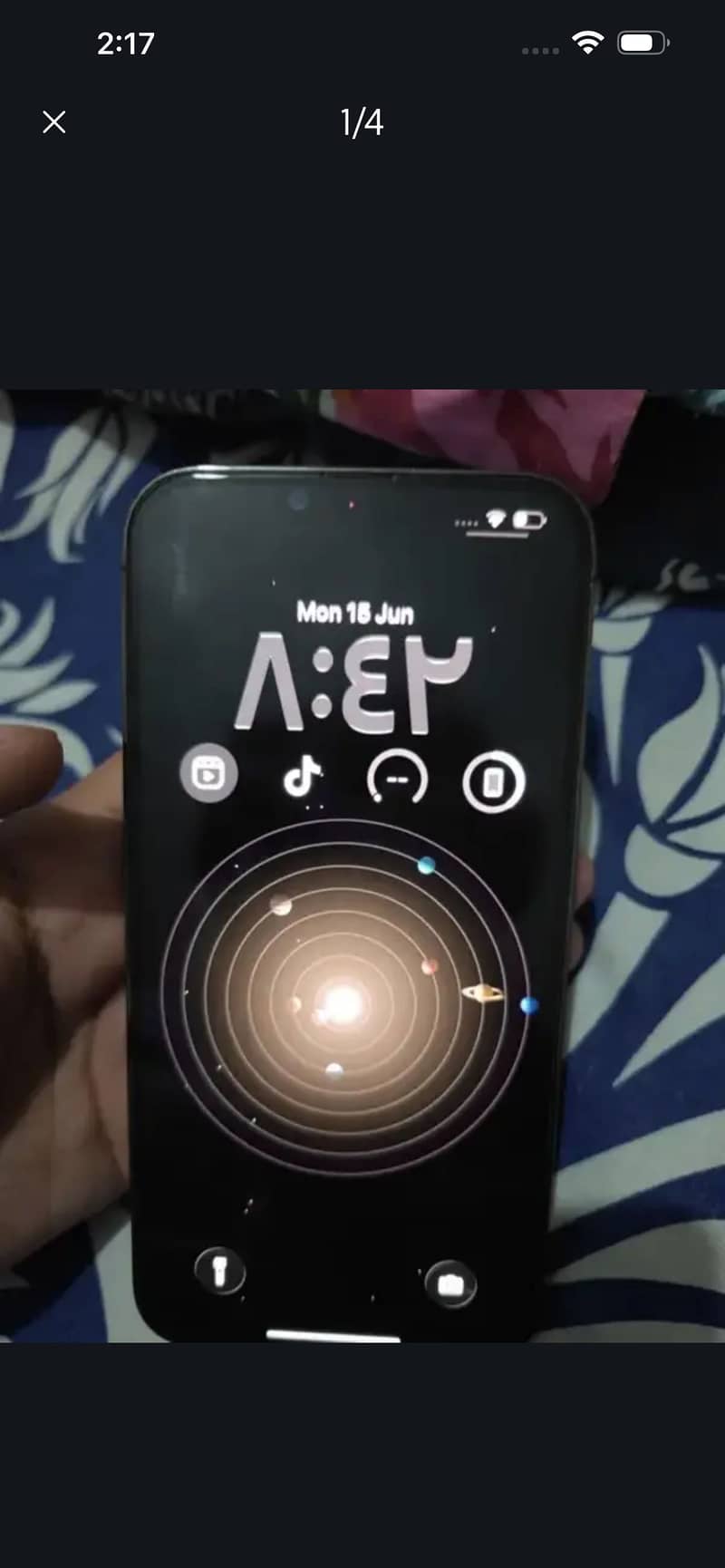 Apple iPhone 13 Pro Max read message 0