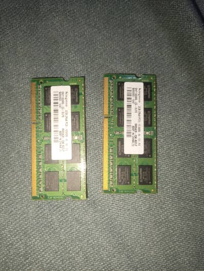 2GB DDR3 1333MHz Laptop RAM (Kingston) x2