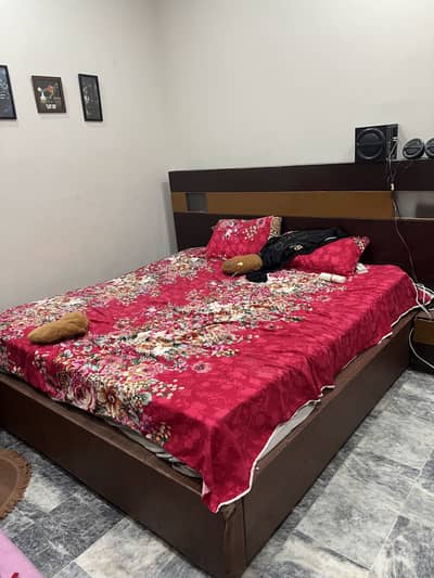 Bed urgent sale because change home