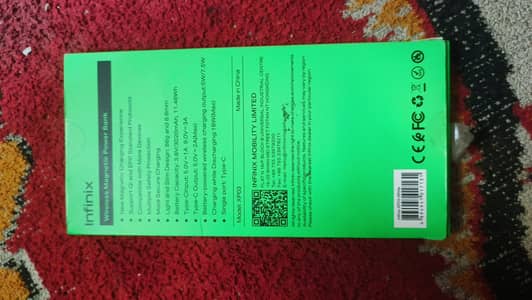 Infinix note 40 ka original wireless charger