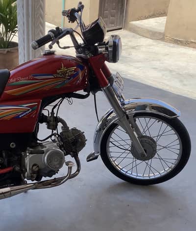 Union Star 70cc bike Urgent sale