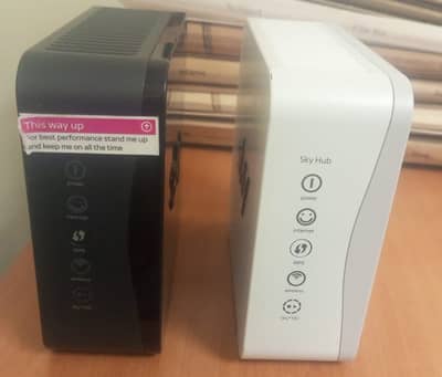 Sky Router / Hub + Internet Wire extender Made In UK