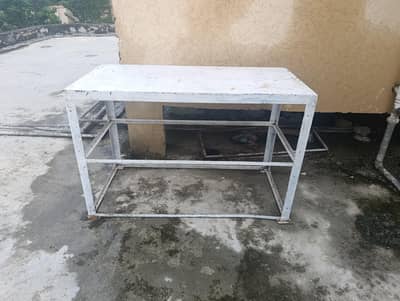 steel table