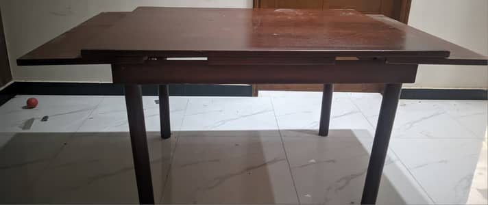 Wooden Old 6 Seater Dining Table