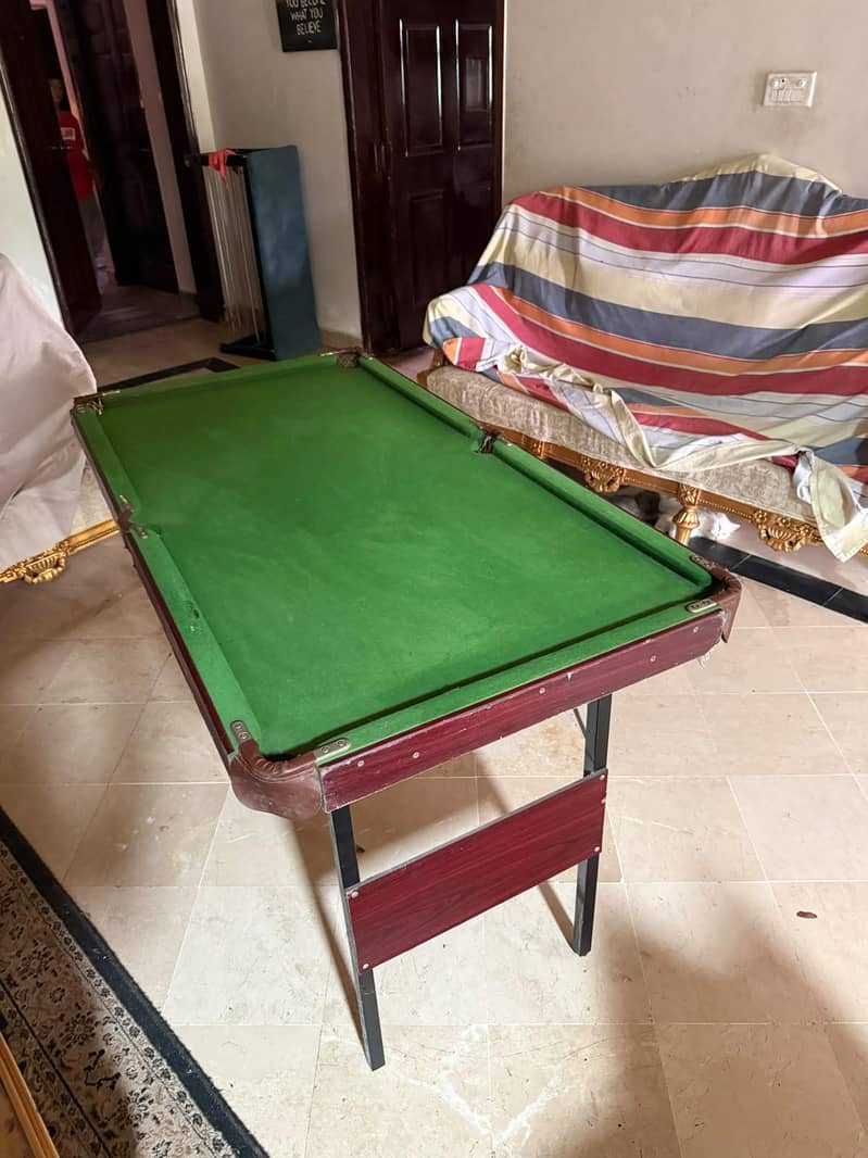 snooker table 2