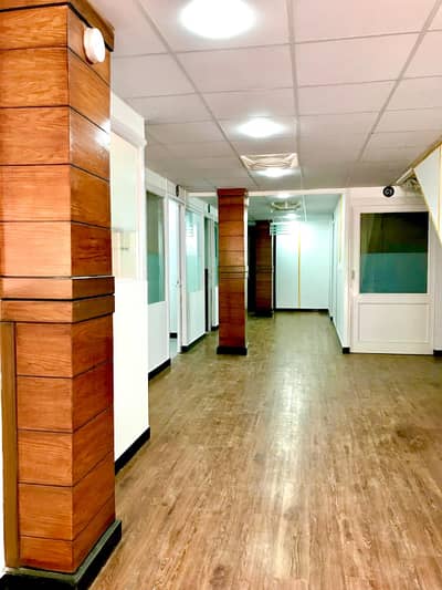 Fully Furnished Ready to Move 1500-SQF Commercial Space Available for Rent Only For Clinic, Labs,& Medical Setup Ground :1500-SQF First Floor 1300 sqft Location: F-6,Markaz Islamabad