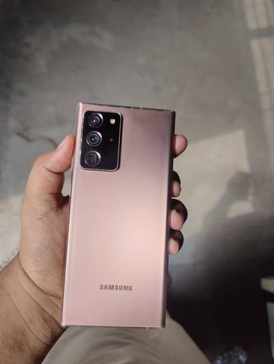 Samsung Mobile Note 20 Ultra pta approved condition 10/8
