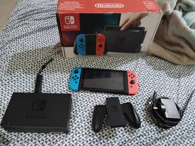 Selling Nintendo switch v1 open box