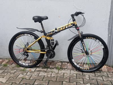 Lazer star folding imported mountain bike