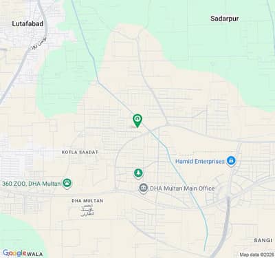B1-1383 | 10 Marla Corner Plot for Sale DHA Multan Sector B1