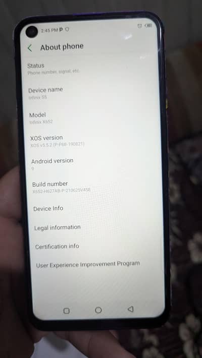 Infinix S5 Lite