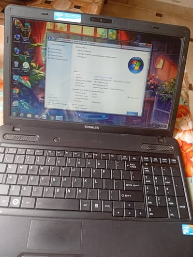 TOSHIBA LAPTOP FOR SALE