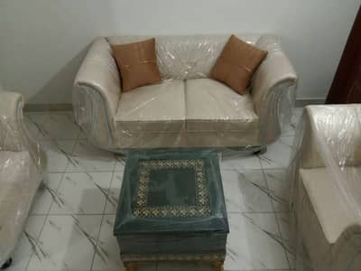 Brand new sofa set with table