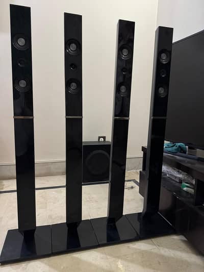 Home theater sound system in good condition for sale