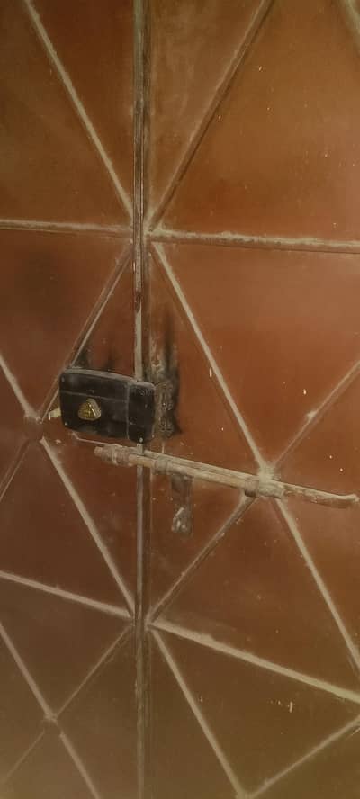 Iron Door good condition heavy material