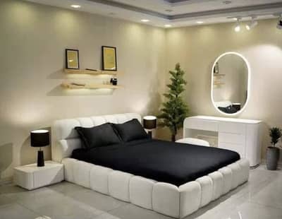Bed Set/King Size Bed/Double Bed/Wooden Bed/Luxury Bed/Bed/Poshish Be