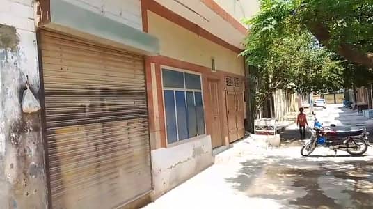 5 MARLA COMMERCIAL 4 SHOPS WITH DOUBLE-STORY HOUSE/BUILDING FOR SALE