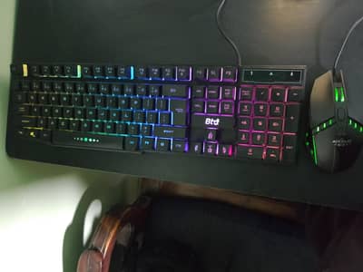 RGB Gaming Keyboard & Mouse.