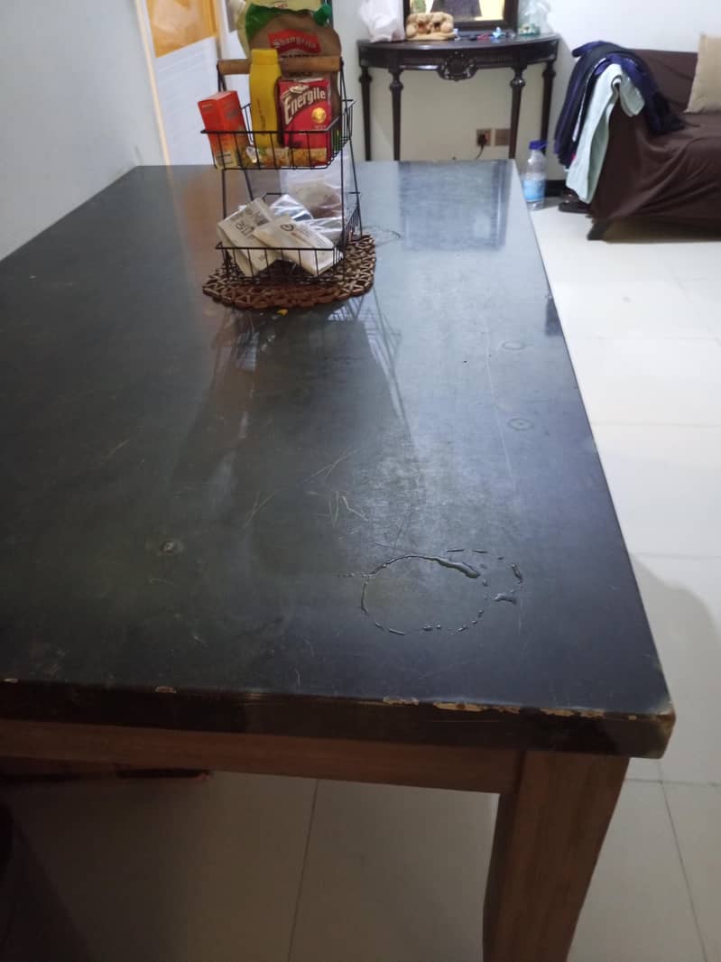 Dining table without chairs 1