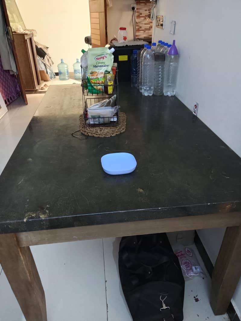 Dining table without chairs 2
