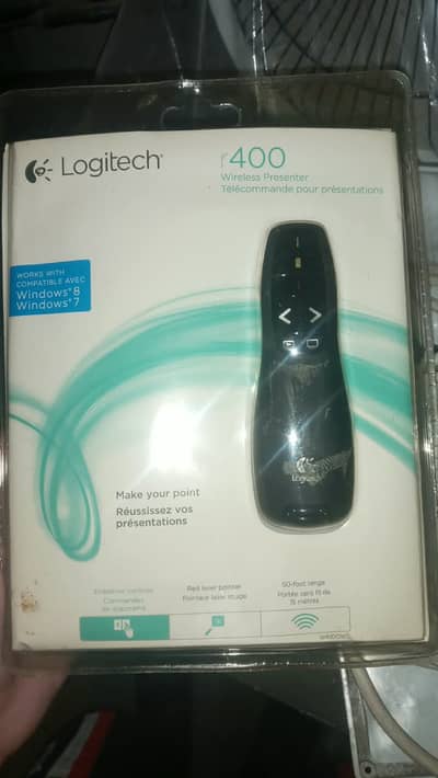 Logitech R400 Wireless Presenter - Brand New Sealed Pack (Urgent Sale)