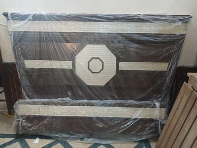 New King Size Pure Wooden Bed