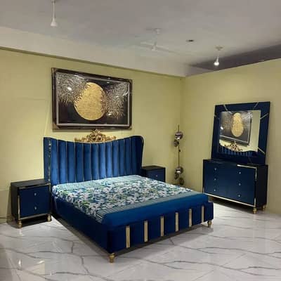 Bed set / Luxury bed / wooden bed / double bed / king size bed / bed
