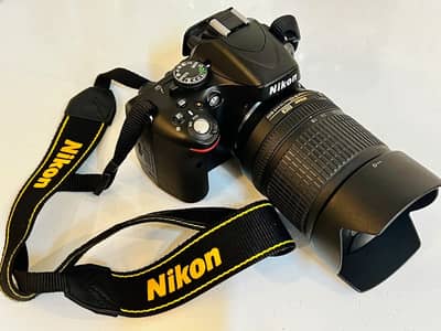 Nikon D5100 with 18-105MM Lens