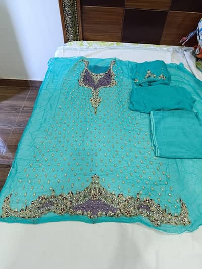 fancy embroidered dress