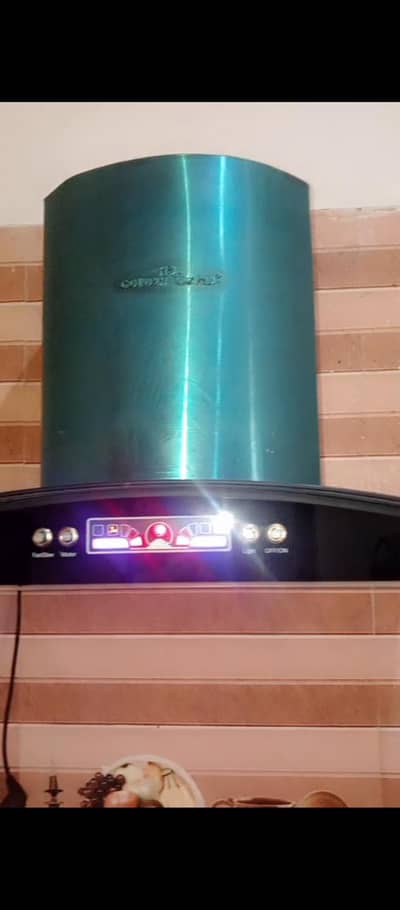 RS Golden Flame Kitchen Hood – Excellent Condition 10/10