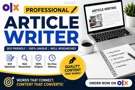 Professional SEO Article Writer | High-Quality SEO Content Writing